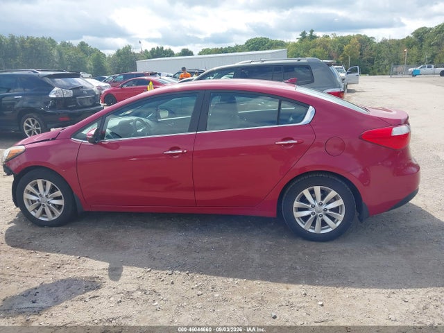 KNAFX4A80E5120356 KIA FORTE EX