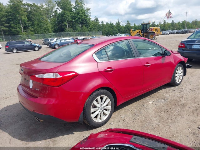 KNAFX4A80E5120356 KIA FORTE EX