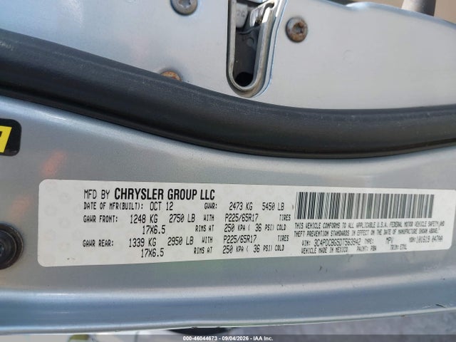 Aukcja sprzedaży 2013 Dodge Journey Sxt, vin: 3C4PDCBG5DT563942, numer aukcji: 46044673
