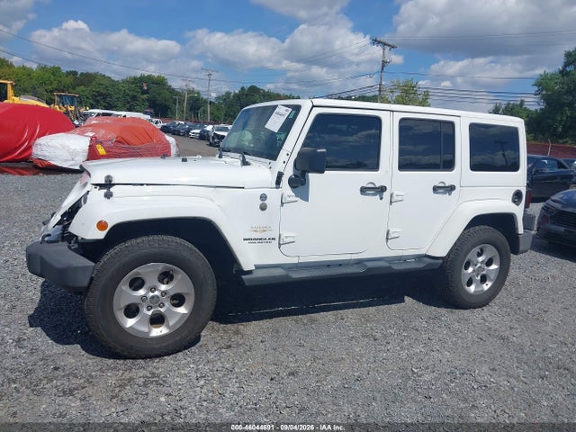 46044691 :رقم المزاد ، 1C4BJWEG7EL104537 vin ، 2014 Jeep Wrangler Unlimited Sahara مزاد بيع