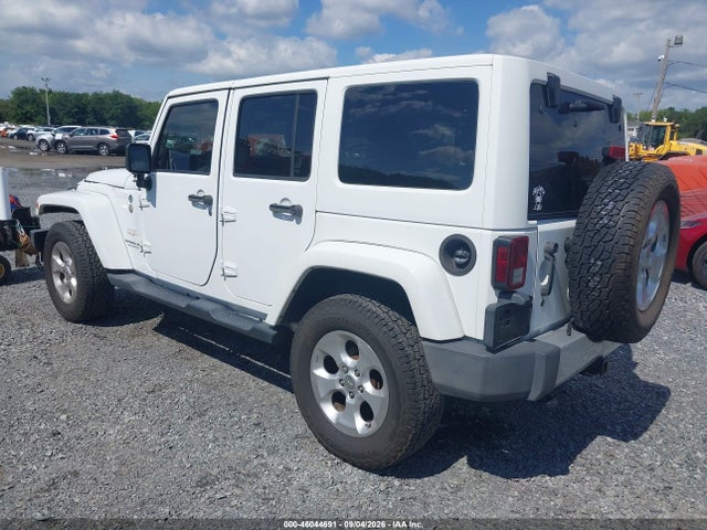 46044691 :رقم المزاد ، 1C4BJWEG7EL104537 vin ، 2014 Jeep Wrangler Unlimited Sahara مزاد بيع