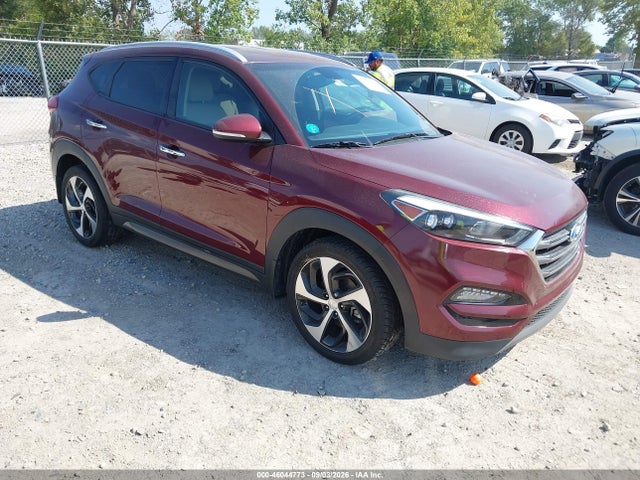 2016 Hyundai Tucson Limited მანქანა იყიდება აუქციონზე, vin: KM8J33A28GU216948, აუქციონის ნომერი: 46044773
