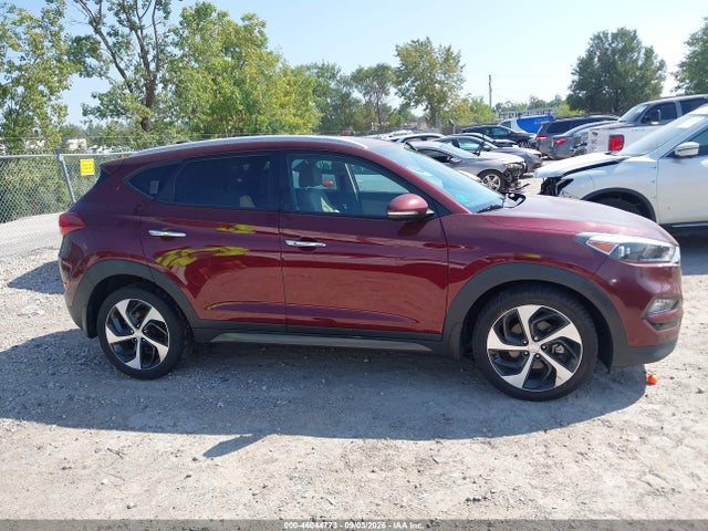 2016 Hyundai Tucson Limited მანქანა იყიდება აუქციონზე, vin: KM8J33A28GU216948, აუქციონის ნომერი: 46044773