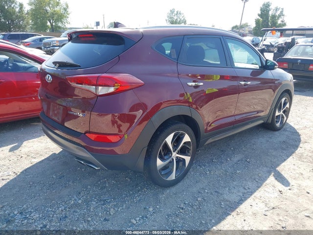 2016 Hyundai Tucson Limited მანქანა იყიდება აუქციონზე, vin: KM8J33A28GU216948, აუქციონის ნომერი: 46044773