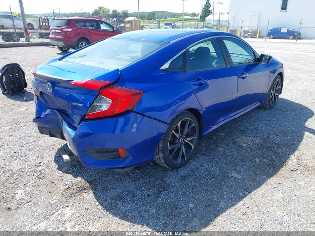 Auction sale of the 2020 Honda Civic Sport, vin: 2HGFC2F86LH538763, lot number: 46044876