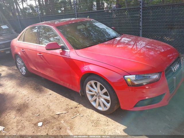 2013 Audi A4 2.0t Premium მანქანა იყიდება აუქციონზე, vin: WAUFFAFL1DN029111, აუქციონის ნომერი: 46044900