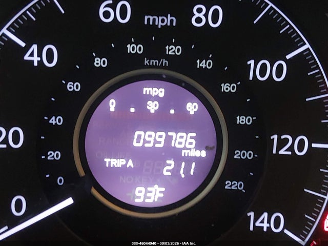2013 Honda Cr-v Ex-l მანქანა იყიდება აუქციონზე, vin: 2HKRM4H77DH640347, აუქციონის ნომერი: 46044940