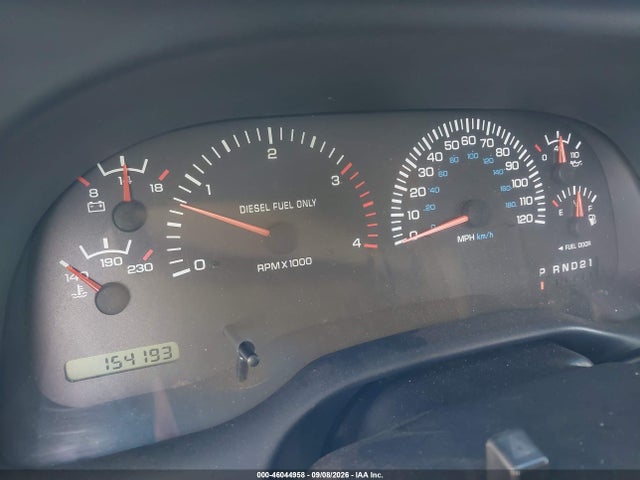 46044958 :رقم المزاد ، 1B7KC23D2WJ105880 vin ، 1998 Dodge Ram 2500 St مزاد بيع