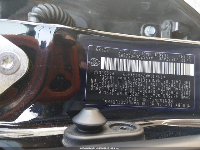Продажа на аукционе авто 2023 Toyota Camry Se, vin: 4T1S11AK7PU744415, номер лота: 46044981