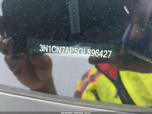 Aukcja sprzedaży 2016 Nissan Versa 1.6 Sv, vin: 3N1CN7AP5GL896427, numer aukcji: 46044993