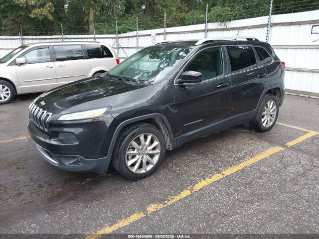 2015 Jeep Cherokee Limited მანქანა იყიდება აუქციონზე, vin: 1C4PJLDS8FW656557, აუქციონის ნომერი: 46044999