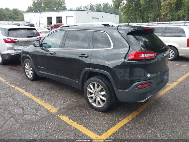 2015 Jeep Cherokee Limited მანქანა იყიდება აუქციონზე, vin: 1C4PJLDS8FW656557, აუქციონის ნომერი: 46044999