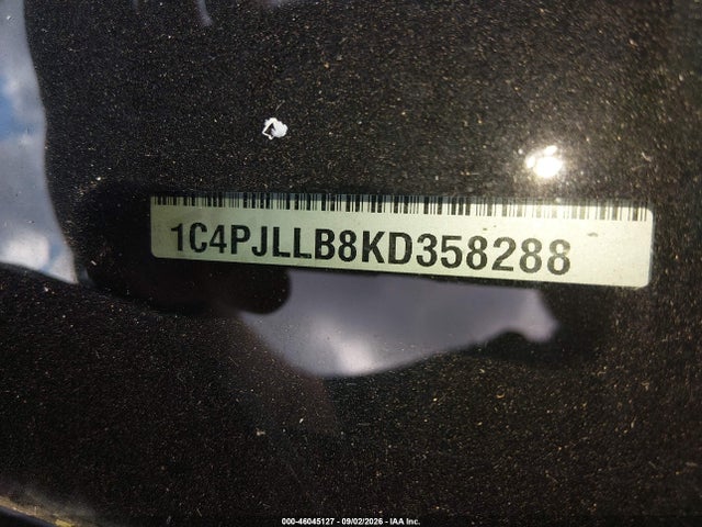 Продаж на аукціоні авто 2019 Jeep Cherokee Latitude Plus Fwd, vin: 1C4PJLLB8KD358288, номер лоту: 46045127