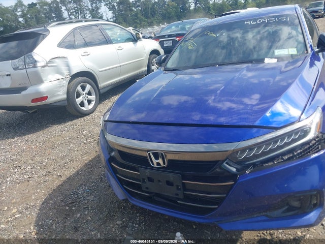 46045151 :رقم المزاد ، 1HGCV1F30NA121779 vin ، 2022 Honda Accord Sport مزاد بيع