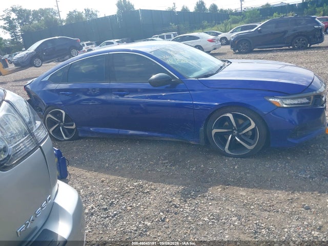 46045151 :رقم المزاد ، 1HGCV1F30NA121779 vin ، 2022 Honda Accord Sport مزاد بيع