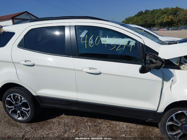 46045214 :رقم المزاد ، MAJ6S3JL8LC317516 vin ، 2020 Ford Ecosport Ses مزاد بيع