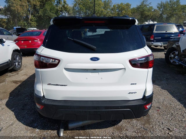 46045214 :رقم المزاد ، MAJ6S3JL8LC317516 vin ، 2020 Ford Ecosport Ses مزاد بيع
