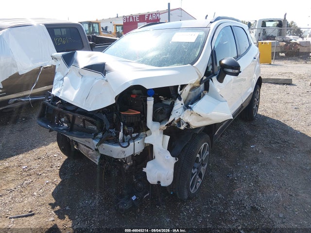 46045214 :رقم المزاد ، MAJ6S3JL8LC317516 vin ، 2020 Ford Ecosport Ses مزاد بيع