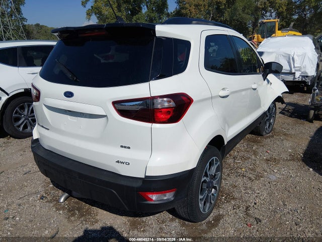 46045214 :رقم المزاد ، MAJ6S3JL8LC317516 vin ، 2020 Ford Ecosport Ses مزاد بيع
