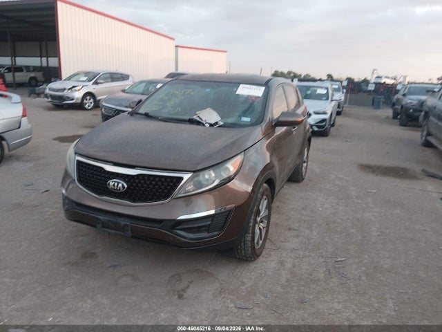 2015 Kia Sportage Lx მანქანა იყიდება აუქციონზე, vin: KNDPB3AC9F7758146, აუქციონის ნომერი: 46045216