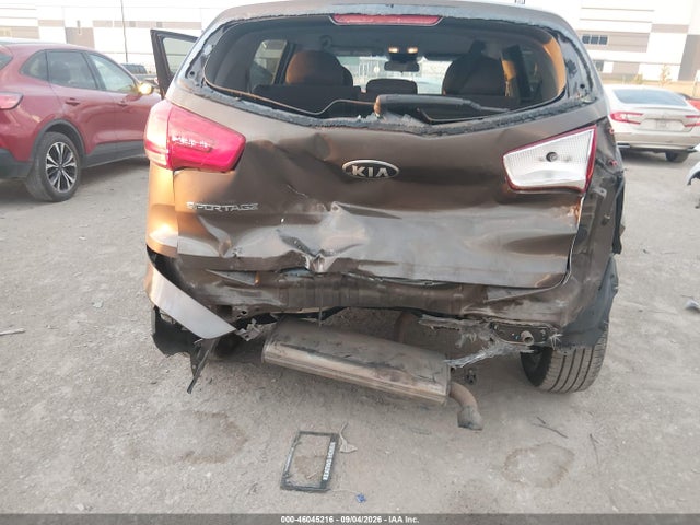 2015 Kia Sportage Lx მანქანა იყიდება აუქციონზე, vin: KNDPB3AC9F7758146, აუქციონის ნომერი: 46045216