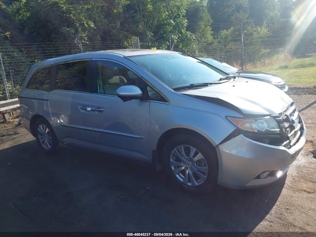 46045237 :رقم المزاد ، 5FNRL5H62EB001695 vin ، 2014 Honda Odyssey Ex-l مزاد بيع