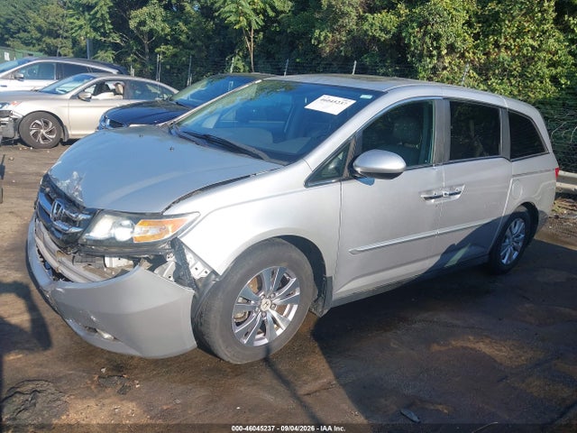 46045237 :رقم المزاد ، 5FNRL5H62EB001695 vin ، 2014 Honda Odyssey Ex-l مزاد بيع