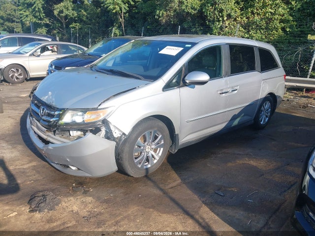 46045237 :رقم المزاد ، 5FNRL5H62EB001695 vin ، 2014 Honda Odyssey Ex-l مزاد بيع