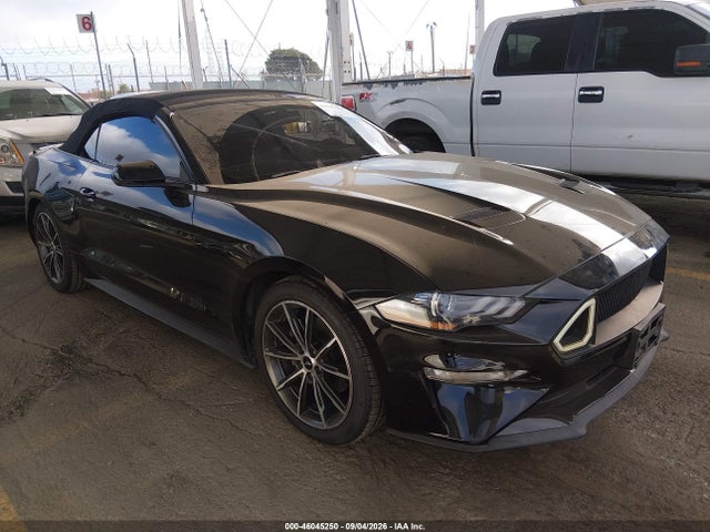 2018 Ford Mustang Ecoboost Premium მანქანა იყიდება აუქციონზე, vin: 1FATP8UH7J5124672, აუქციონის ნომერი: 46045250