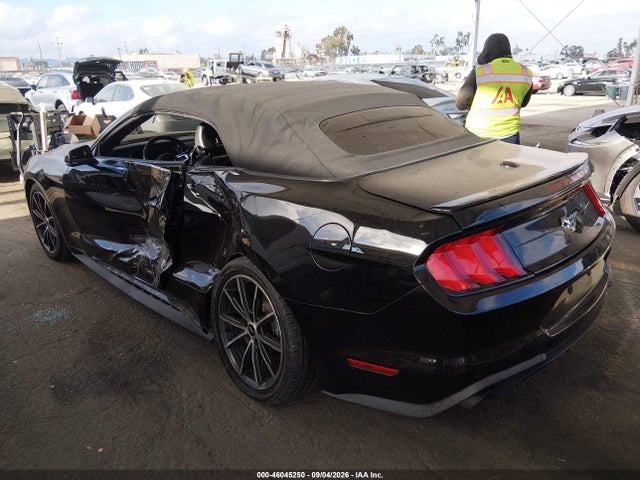 2018 Ford Mustang Ecoboost Premium მანქანა იყიდება აუქციონზე, vin: 1FATP8UH7J5124672, აუქციონის ნომერი: 46045250