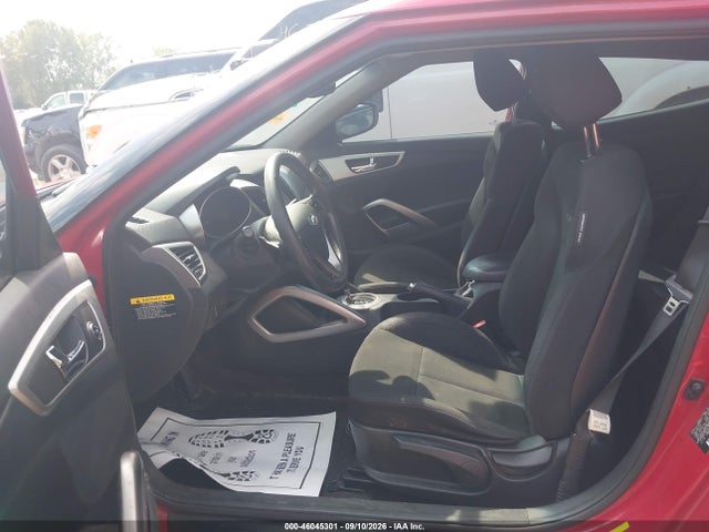 2013 Hyundai Veloster Base W/black მანქანა იყიდება აუქციონზე, vin: KMHTC6AD2DU161016, აუქციონის ნომერი: 46045301