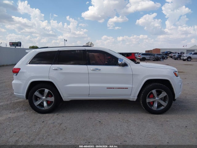 Продажа на аукционе авто 2015 Jeep Grand Cherokee Overland, vin: 1C4RJECG8FC220472, номер лота: 46045303