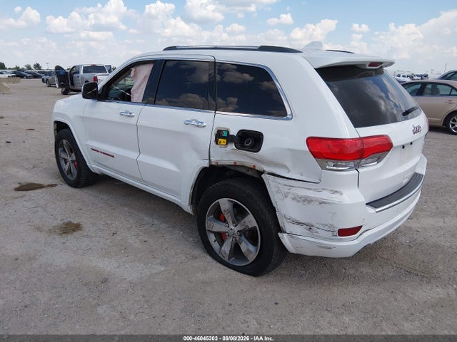 Продажа на аукционе авто 2015 Jeep Grand Cherokee Overland, vin: 1C4RJECG8FC220472, номер лота: 46045303