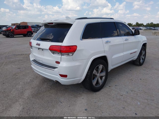 Продажа на аукционе авто 2015 Jeep Grand Cherokee Overland, vin: 1C4RJECG8FC220472, номер лота: 46045303