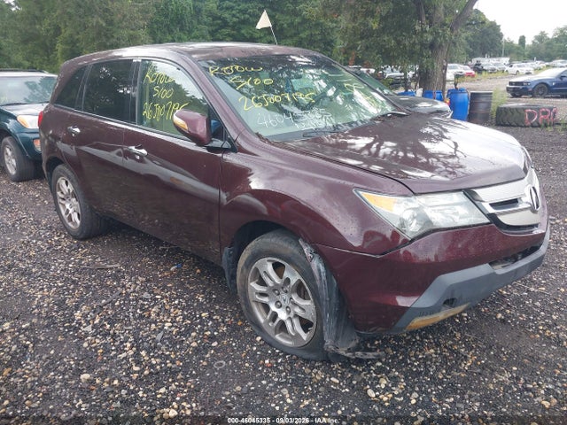 2009 Acura Mdx Technology Package მანქანა იყიდება აუქციონზე, vin: 2HNYD28429H534176, აუქციონის ნომერი: 46045335