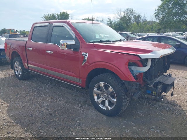 46045442 :رقم المزاد ، 1FTFW1E86MFA60638 vin ، 2021 Ford F-150 Lariat مزاد بيع