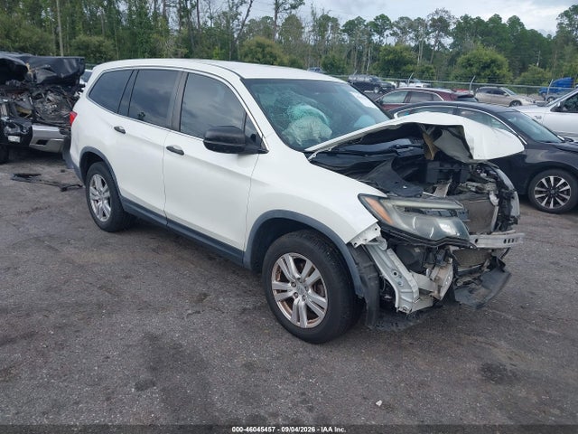 46045457 :رقم المزاد ، 5FNYF5H10JB028976 vin ، 2018 Honda Pilot Lx مزاد بيع