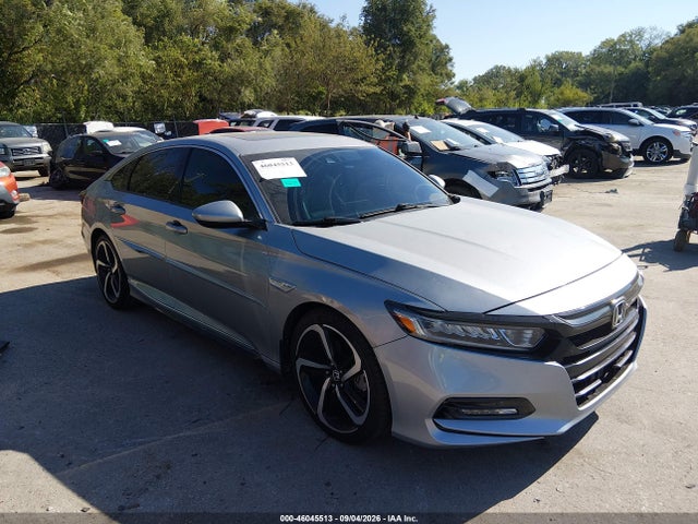 46045513 :رقم المزاد ، 1HGCV2E38JA050168 vin ، 2018 Honda Accord Sport 2.0t مزاد بيع
