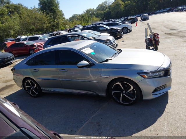 46045513 :رقم المزاد ، 1HGCV2E38JA050168 vin ، 2018 Honda Accord Sport 2.0t مزاد بيع