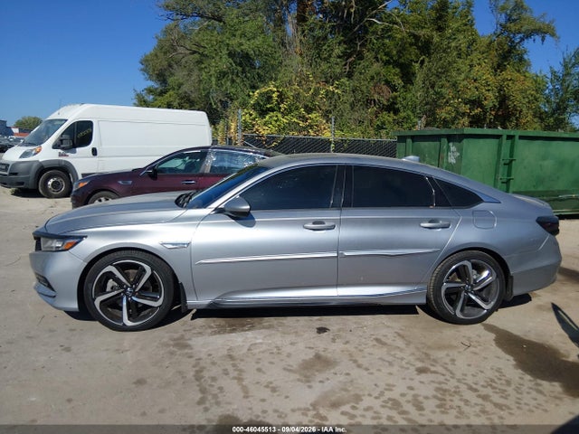 46045513 :رقم المزاد ، 1HGCV2E38JA050168 vin ، 2018 Honda Accord Sport 2.0t مزاد بيع