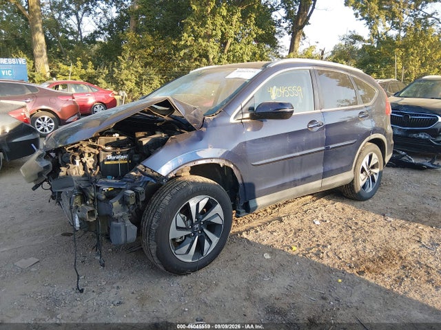 46045559 :رقم المزاد ، 5J6RM4H97FL099049 vin ، 2015 Honda Cr-v Touring مزاد بيع