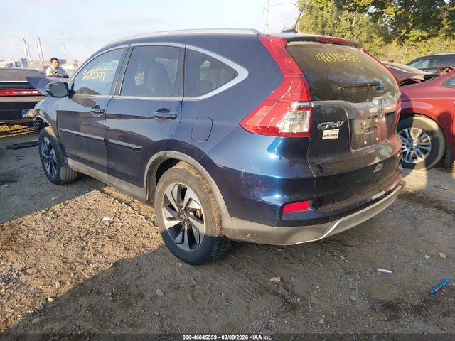 46045559 :رقم المزاد ، 5J6RM4H97FL099049 vin ، 2015 Honda Cr-v Touring مزاد بيع