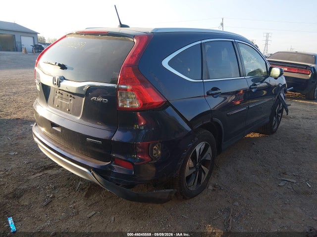 46045559 :رقم المزاد ، 5J6RM4H97FL099049 vin ، 2015 Honda Cr-v Touring مزاد بيع