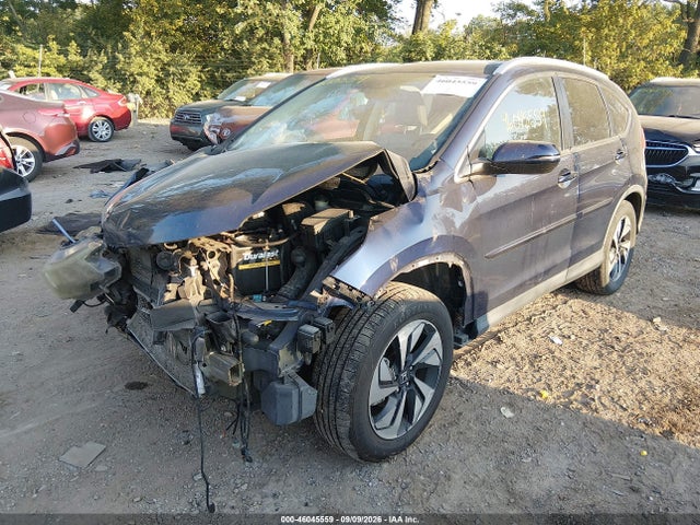 46045559 :رقم المزاد ، 5J6RM4H97FL099049 vin ، 2015 Honda Cr-v Touring مزاد بيع