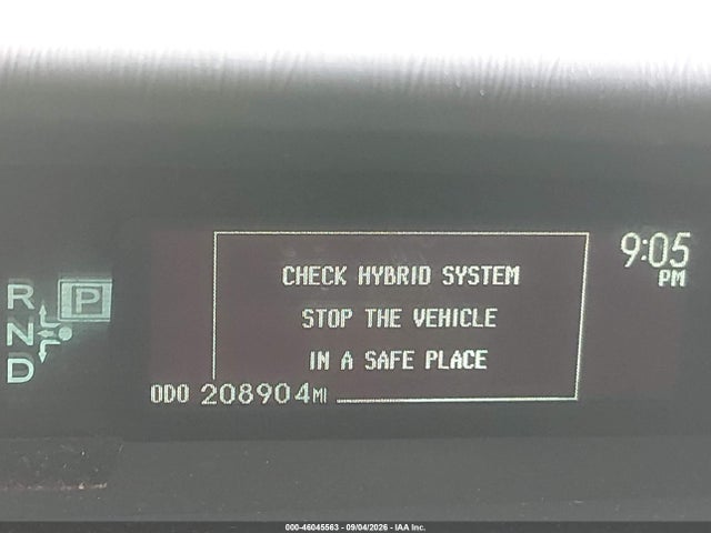 2013 Toyota Prius Two მანქანა იყიდება აუქციონზე, vin: JTDKN3DU7D5697927, აუქციონის ნომერი: 46045563