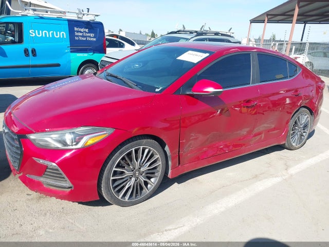 Продаж на аукціоні авто 2018 Hyundai Elantra Sport, vin: KMHD04LB2JU523726, номер лоту: 46045614
