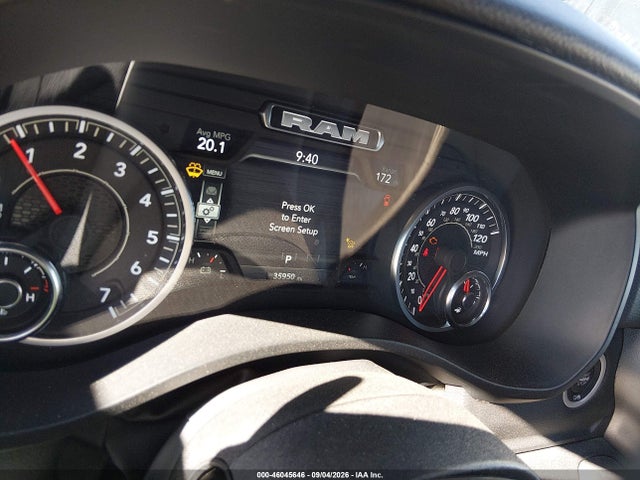 2025 Ram 1500 Big Horn  4x4 5'7 Box მანქანა იყიდება აუქციონზე, vin: 1C6SRFFP4SN581165, აუქციონის ნომერი: 46045646