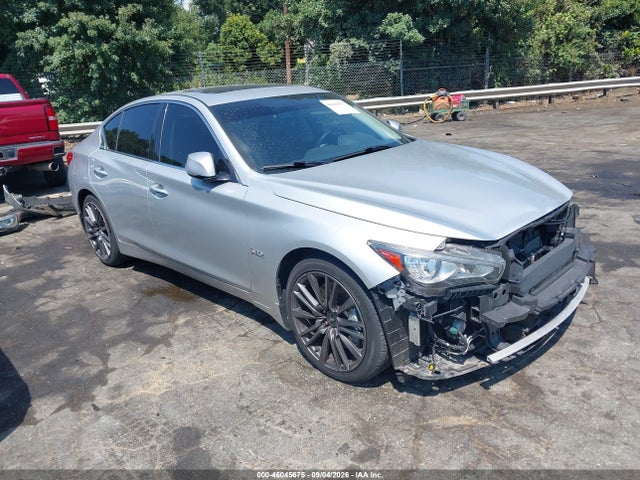 46045675 :رقم المزاد ، JN1FV7AR2GM451549 vin ، 2016 Infiniti Q50 3.0t Red Sport 400 مزاد بيع