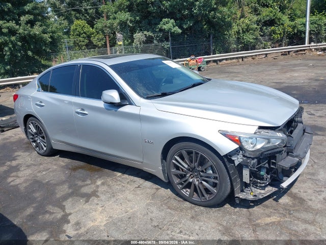 46045675 :رقم المزاد ، JN1FV7AR2GM451549 vin ، 2016 Infiniti Q50 3.0t Red Sport 400 مزاد بيع