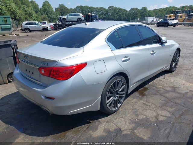 46045675 :رقم المزاد ، JN1FV7AR2GM451549 vin ، 2016 Infiniti Q50 3.0t Red Sport 400 مزاد بيع